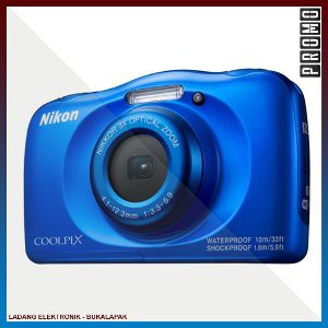 Nikon Coolpix W100 Biru Termurah