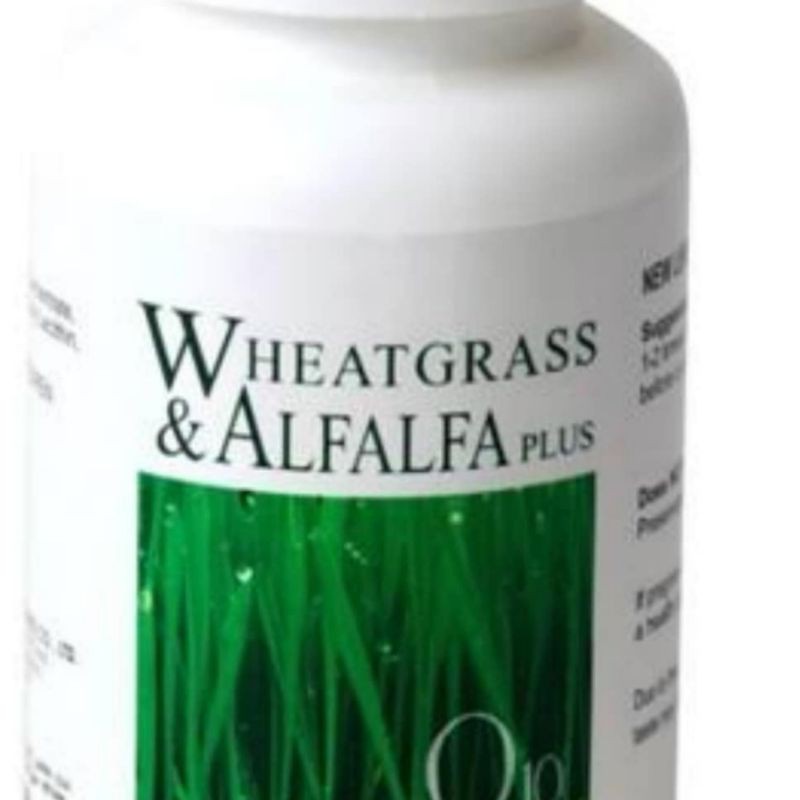 wheatgrass & alfalfa