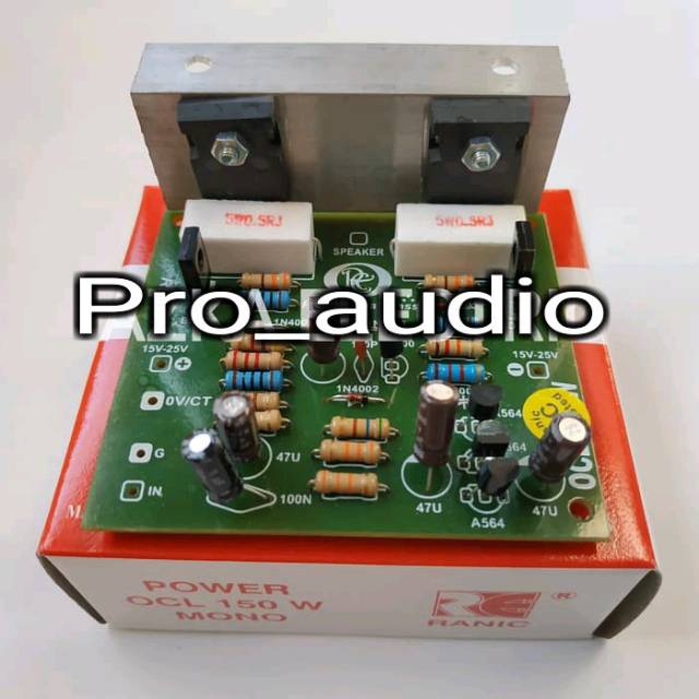 Kit Power ocl 150 w mono
