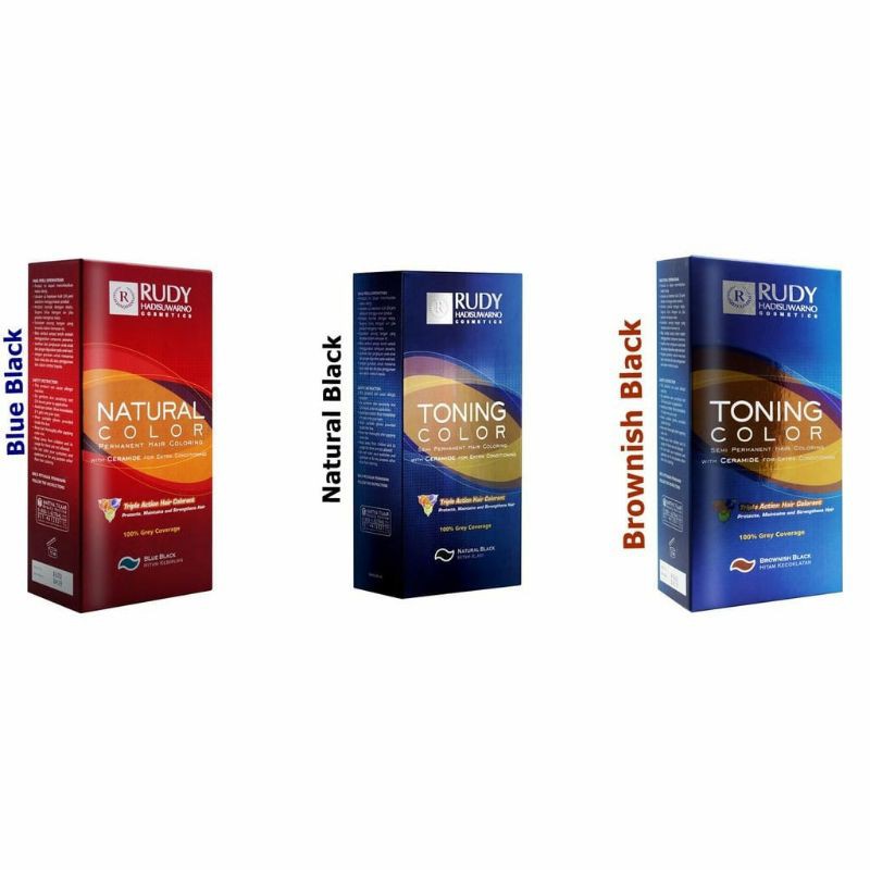 RUDY HADISUWARNO Toning Color Natural Color / Toning Rudi