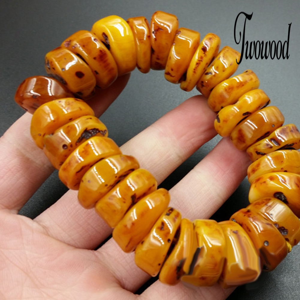 Gelang Manik-Manik Abacus Amber Beeswax Untuk Aksesoris Perhiasan