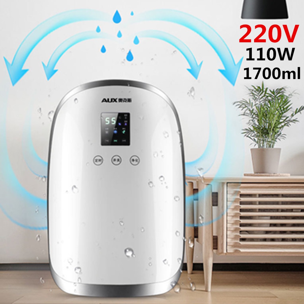 Jual 1.7L 220V Portable Dehumidifier Moisture Absorber Indoor