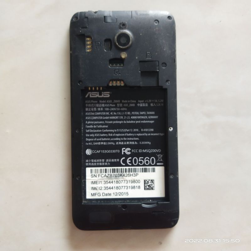 mesin Asus Zenfone Go Z00VD ZC500TG