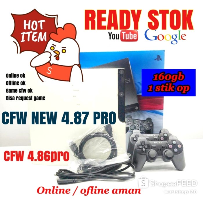 [Game/Console] Ps3 Slim 320Gb Cfw 4.85 Pro