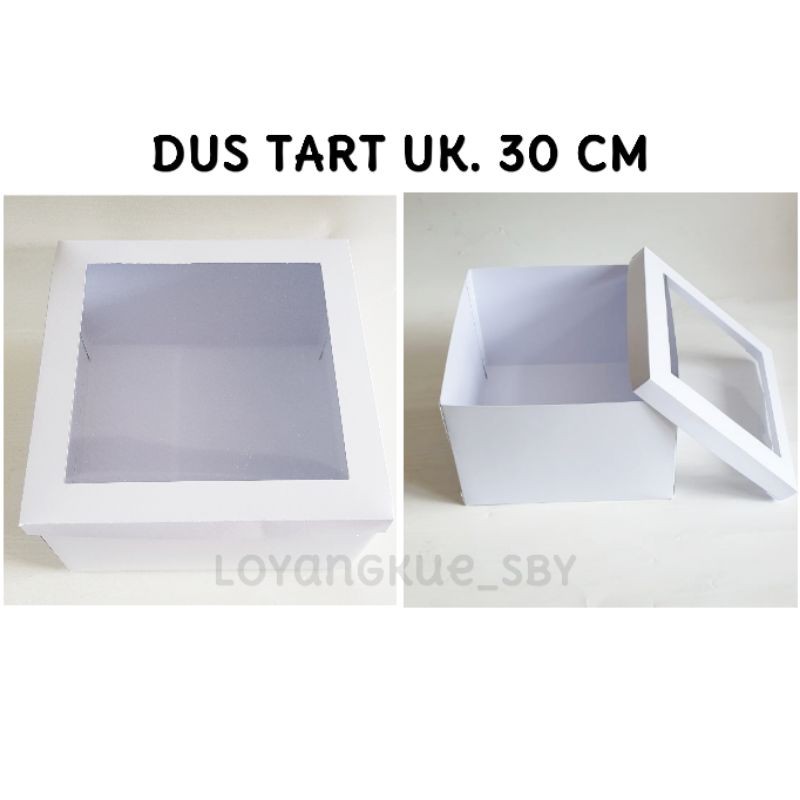 

DUS TART / DUS KUE TART 30 X 30 x 15 CM