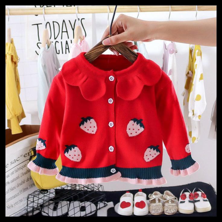 Jaket Sweater Bayi Perempuan / Baby Sweater