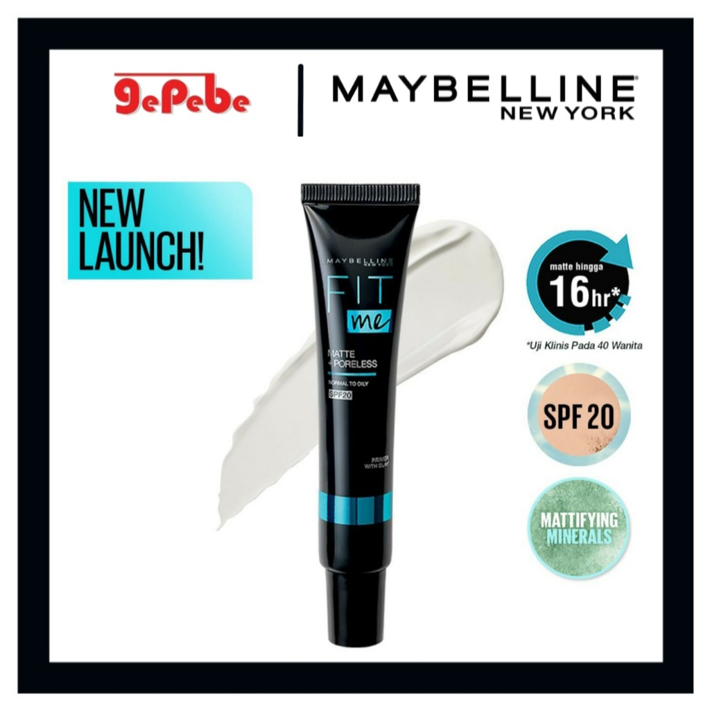 NEW!!! MAYBELLINE FIT ME MATTE+PORELESS PRIMER SPF 20