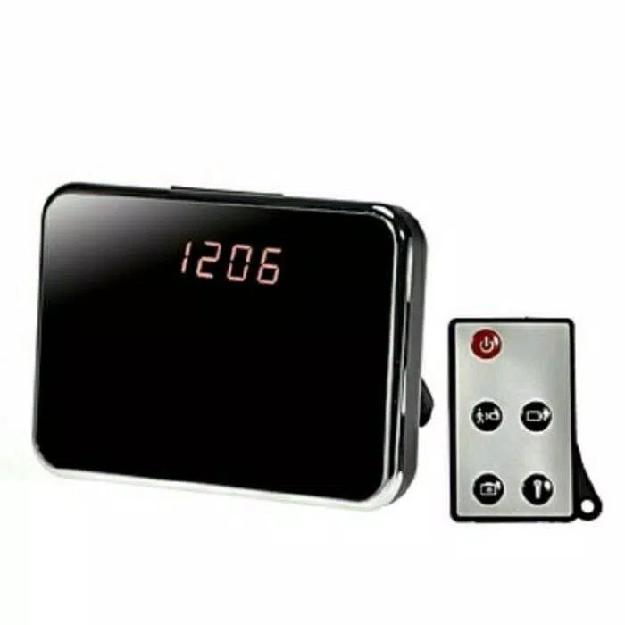 Jam kamera digital + remote/ Spy cam jam digital