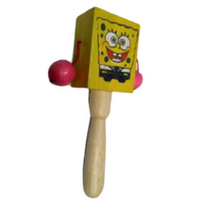 (BISA COD) MAINAN TRADISIONAL OTHOK-OTHOK SPONGEBOB - OTOK-OTOK SOUVENIR KHAS JOGJA