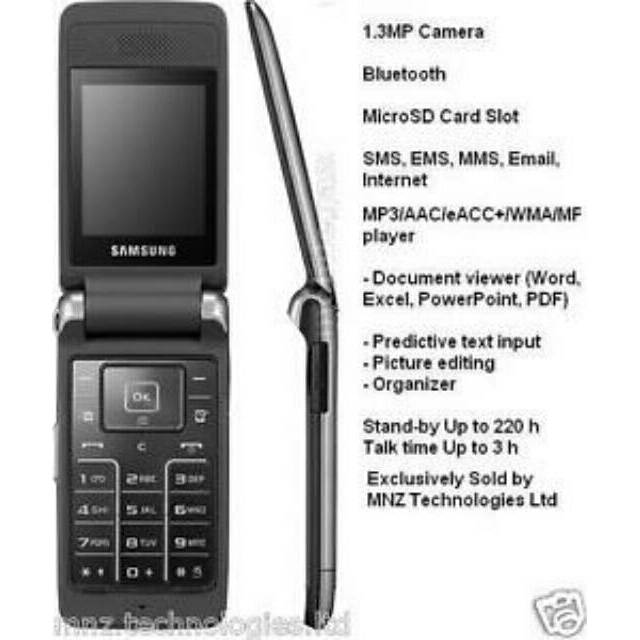 Hp flip samsung s3600 s3600i