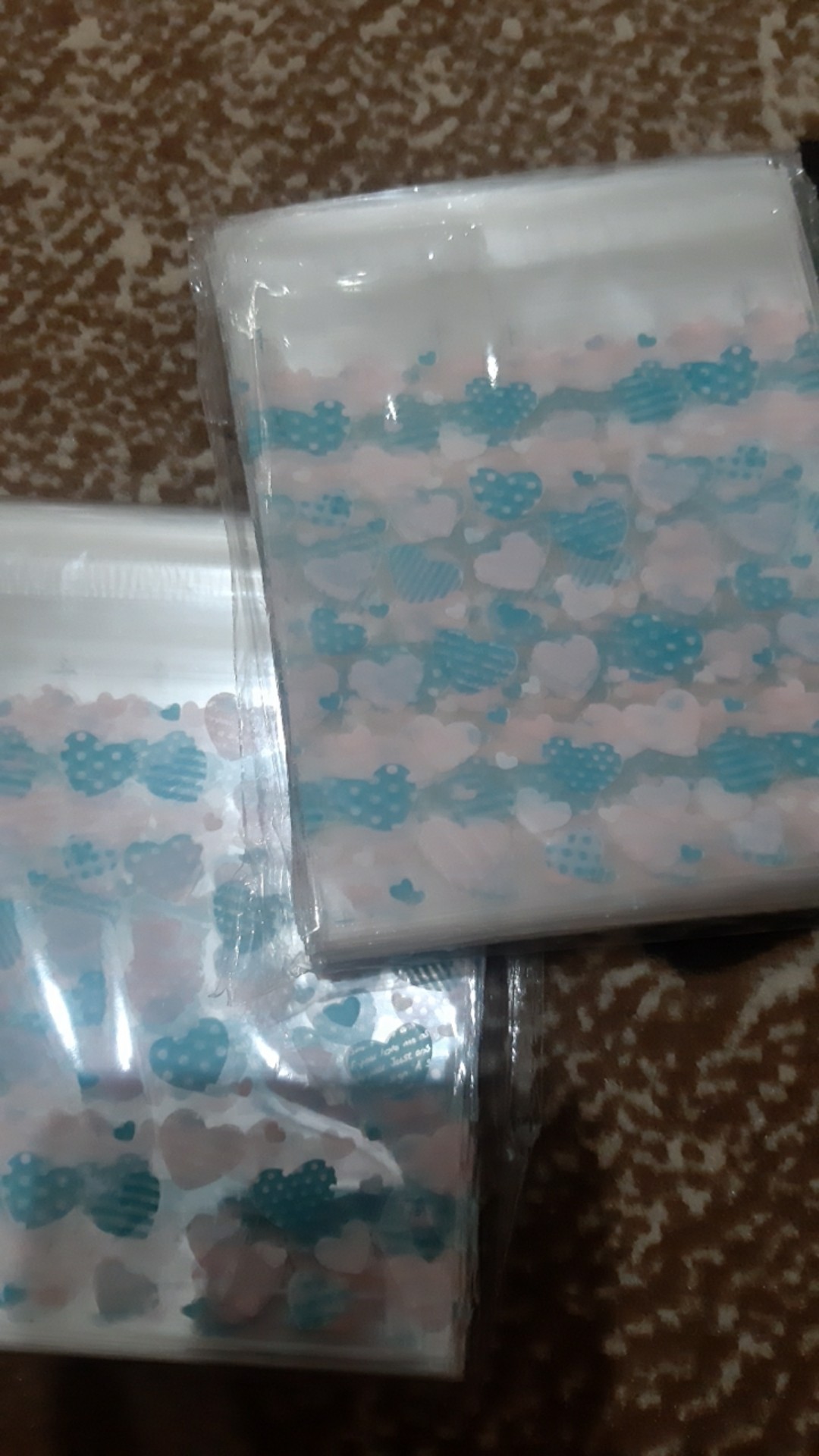 Plastik Cookies Love 100pcs Plastik Kue Opp