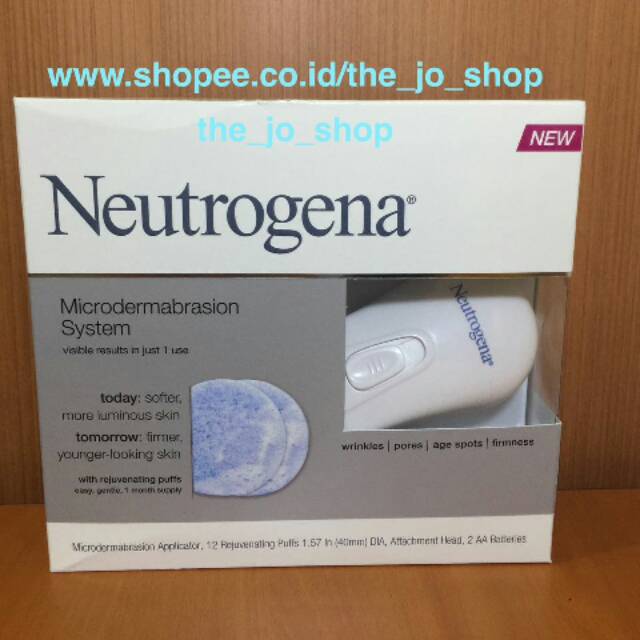 Neutrogena microdermabrasion system