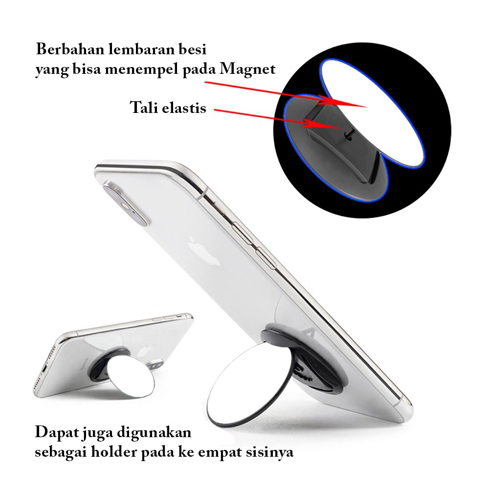 PEGANGAN HP POP HOLDER HANDPHONE PENYANGGA HP SANDARAN HP FOLDING STAND HOLDER