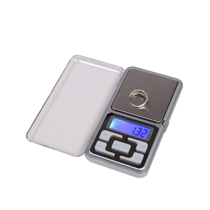 Digital Pocket Scale 200-0,01 gram - Timbangan Emas - Silver