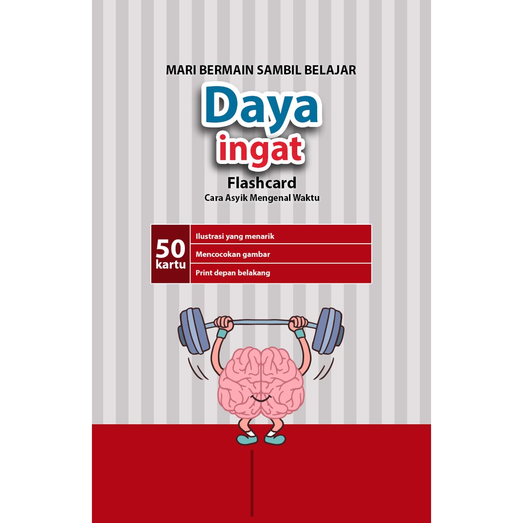 [1KG=10PCS] Konsep Flashcard Daya Ingat / Flash Card / Mainan Edukasi Kartu Pintar Anak Terlengkap