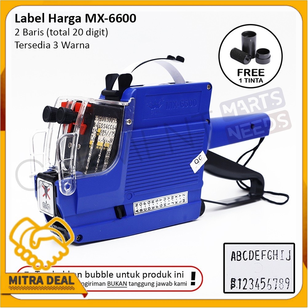 

[COD] ALAT LABEL HARGA PRICE LABELLER MX 6600