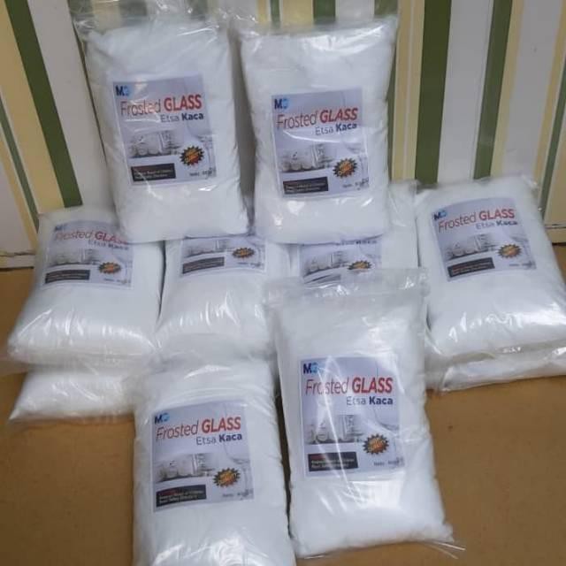 Bubuk Etsa Gelas Kaca Frosted Gelas Kaca Doff