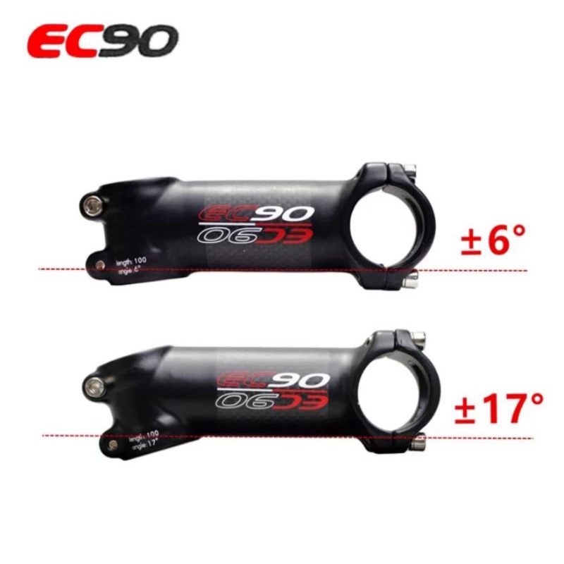 Stem EC90 Size 31.8 mm 9 CM 17 Derajat Stem Setang Handlebar Sepeda