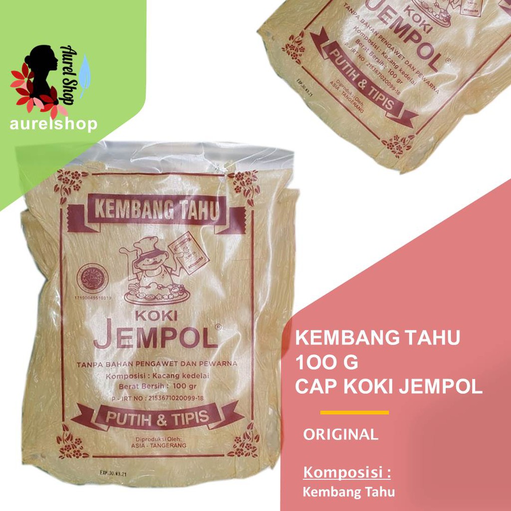 

CAP KOKI JEMPOL Kembang Tahu kemasan 100 gram