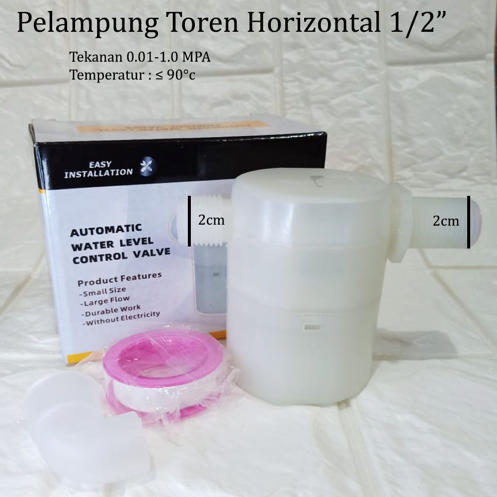 Pelampung Toren Kran Air Otomatis Kran Pelampung air Otomatis Vertikal (atas) &amp; Horizontal (samping)