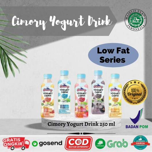 

Yogurt Chimory Yogert Drink Minuman Sehat Yougurt / Yoghurt Cimory 250 ML Banyak Rasa Low Fat Series