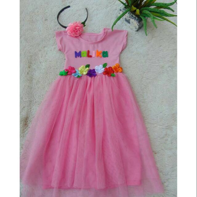 Dress flower camelia