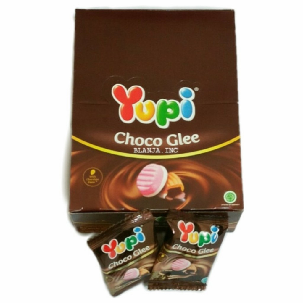 

Yupi Choco Glee 1 box isi 24 pcs