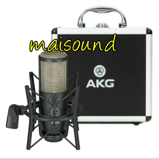 MIC CONDENSOR AKG P220 MICROPHONE AKG P 220 ORIGINAL RECORDING KOPER