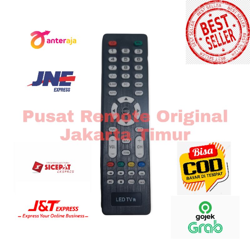 REMOTE REMOT TV IKEDO JUC AOYAMA LCD LED