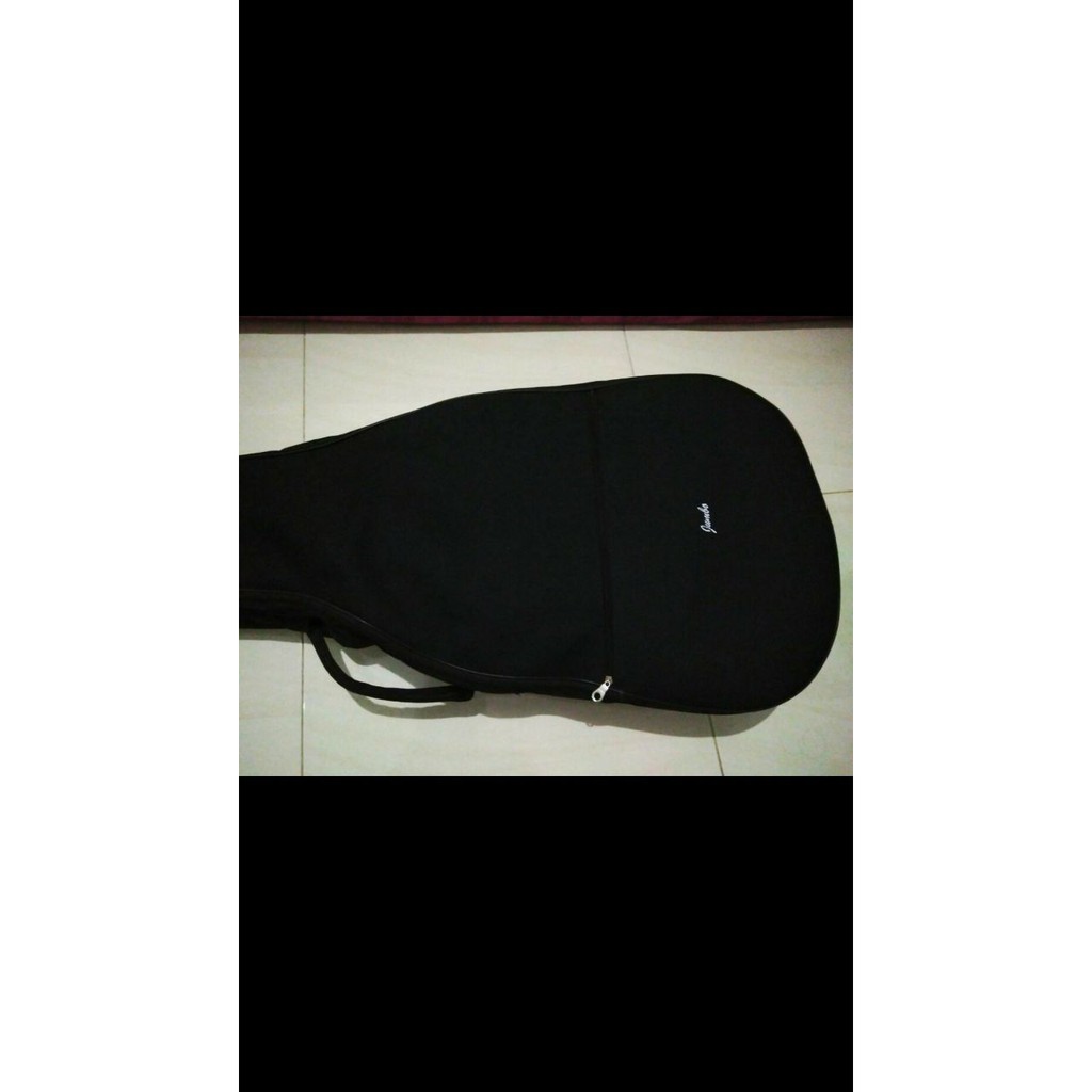 Tas Gitar Akustik Semi Gigbag Bahan KANVAS Jumbo Jakarta Murah Softcase