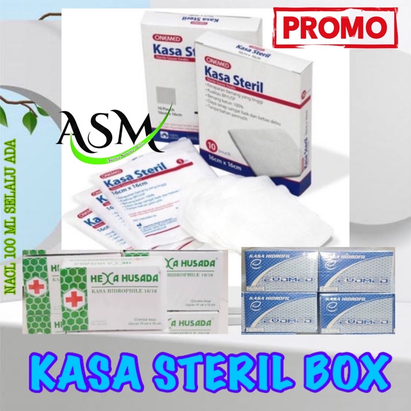 KASA STERIL PER BOX