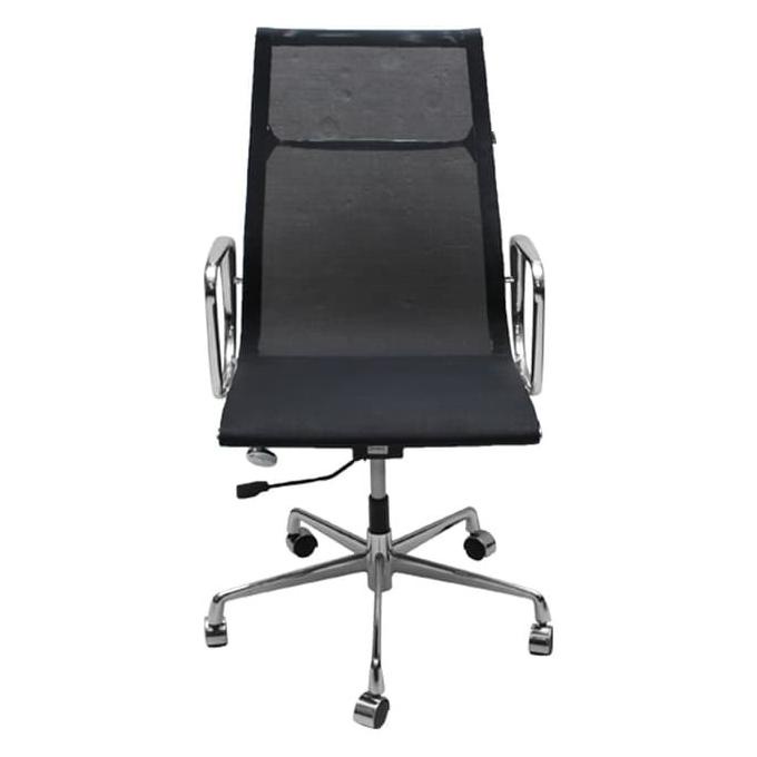 Informa Kursi Kantor - Executive Mesh Manager Chair Black High Storikis