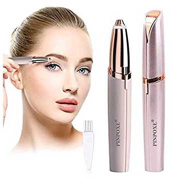 Takarai Eyebrow Trimmer Luxury Pencukur Bulu Mata Elektrik Rapi Tidak Perih Praktis Travel Size Bahan Alumunium dan Plastik ABS