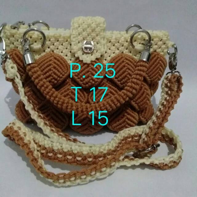 Tas selempang tali kur