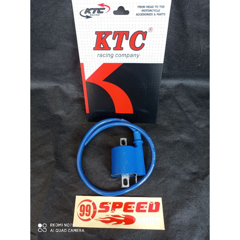 Koil Ktc Racing Koil Universal Buat Motor Yang Masih Pakai Karburator Rxk,Mio,Beat lama,Jupiter,Vega