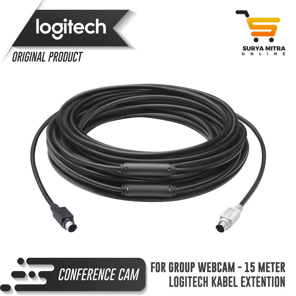 Logitech Kabel Extention for Group Webcam 15 Meter