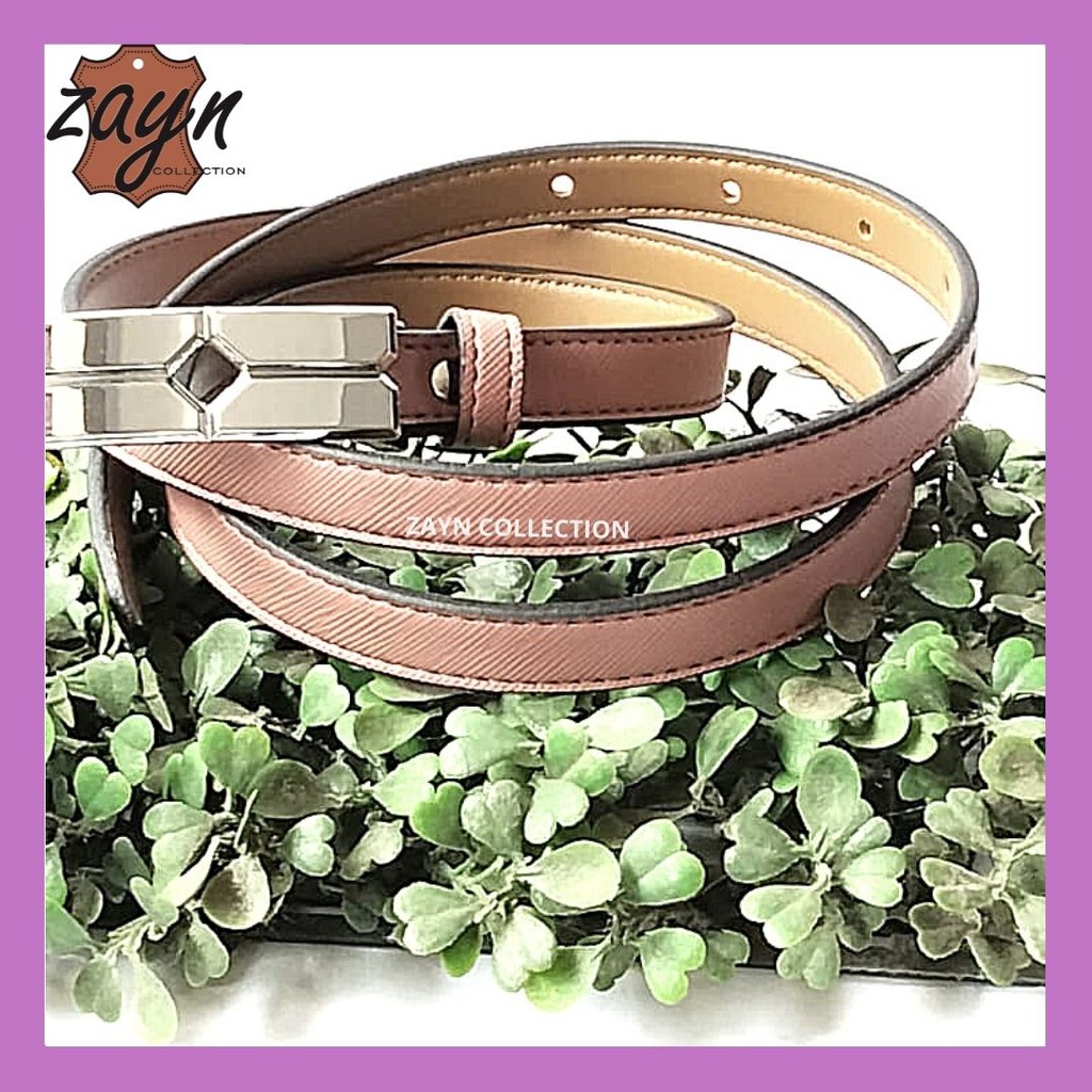 Gesper Wanita Kecil Ikat Pinggang Korea Fashion Women belt Kekinian Casual Sabuk Cewe Bahan Kulit