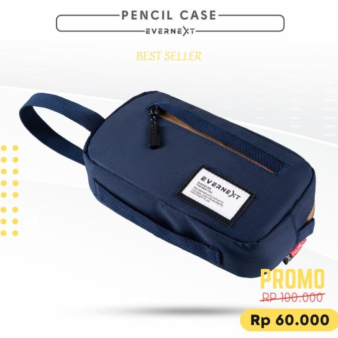 

Office & Stationery | Alat Tulis | Kotak Pensil Pria Wanita Evernext Pencil Case Bahan Cordura | Best Seller