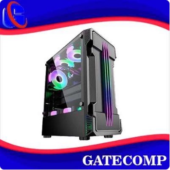 Paket Gaming Lengkap Intel Core  i7 2600 /GT 1030 2GB  /SSD 120GB/LED Monitor 19 Inci