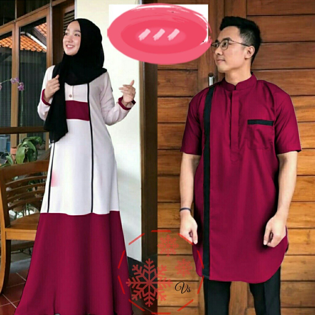 Couple Cedraw - Baju Pasangan - Couple Muslim Terbaru