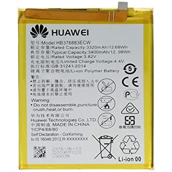 BATTERY BATERAI HUAWEI P9 PLUS ORI 100% HB-376883ECW