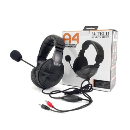 Headset Gaming Pc Laptop M-Tech A4