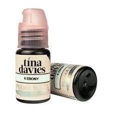 TINA DAVIES X PERMA BLEND Ebony / PermaBlend sulam alis USA 15ml BEST SELLER PERMA BLEND SULAM ALIS EYELINER BIBIR LIPS