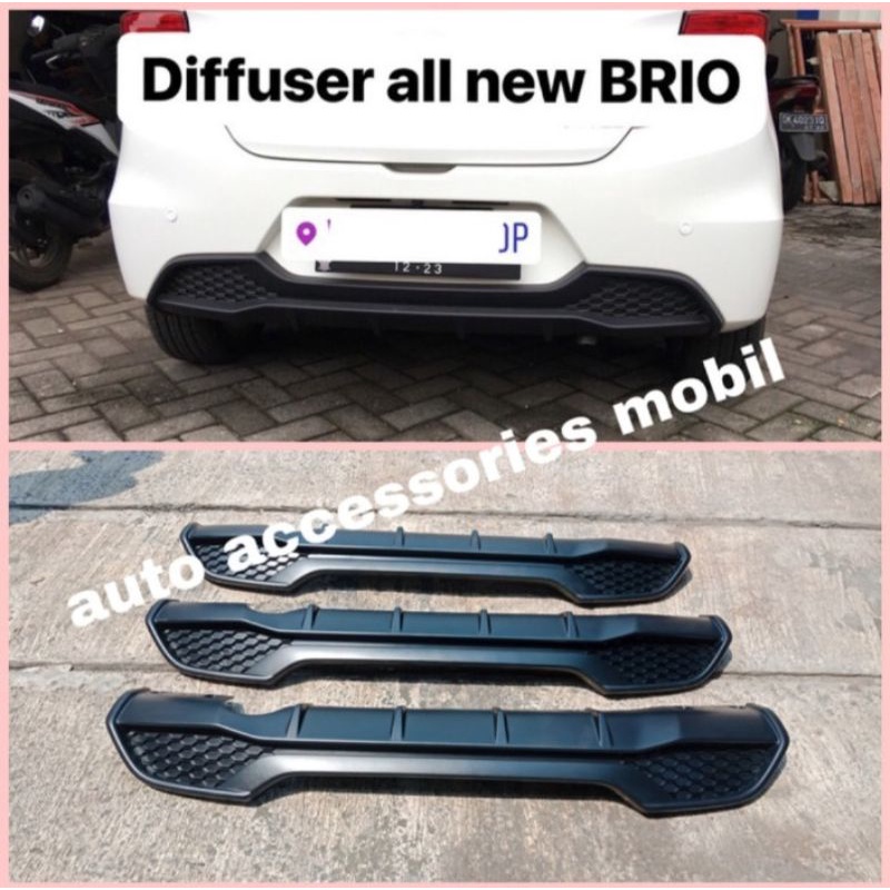Diffuser original Honda All New Brio 2018 - 2019