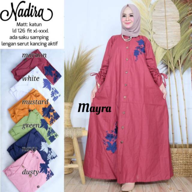 MAXY - DRESS KATUN JUMBO - SANIA DRESS - NADIRA DRESS - CECILY / SUNSHINE MAXI
