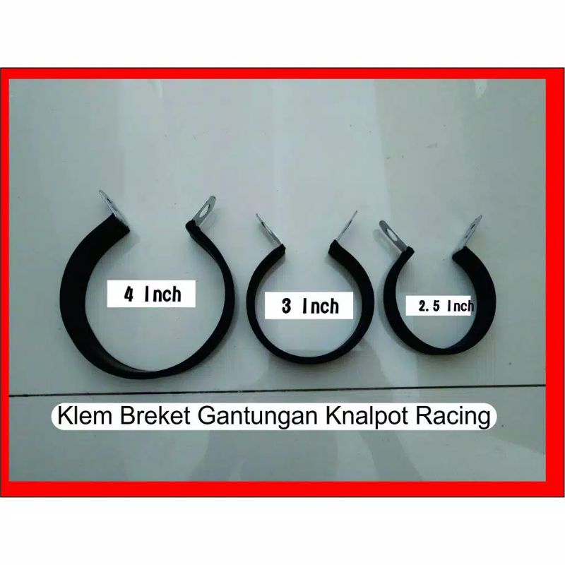 klem knalpot racing