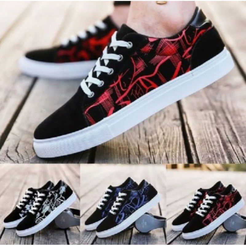 SEPATU SNAKERS PRIA/SEPATU FASHION MURAH/SEPATU SANTAI