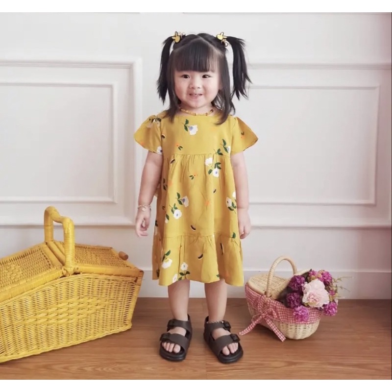 Dress anak wilona usia 1-6 tahun