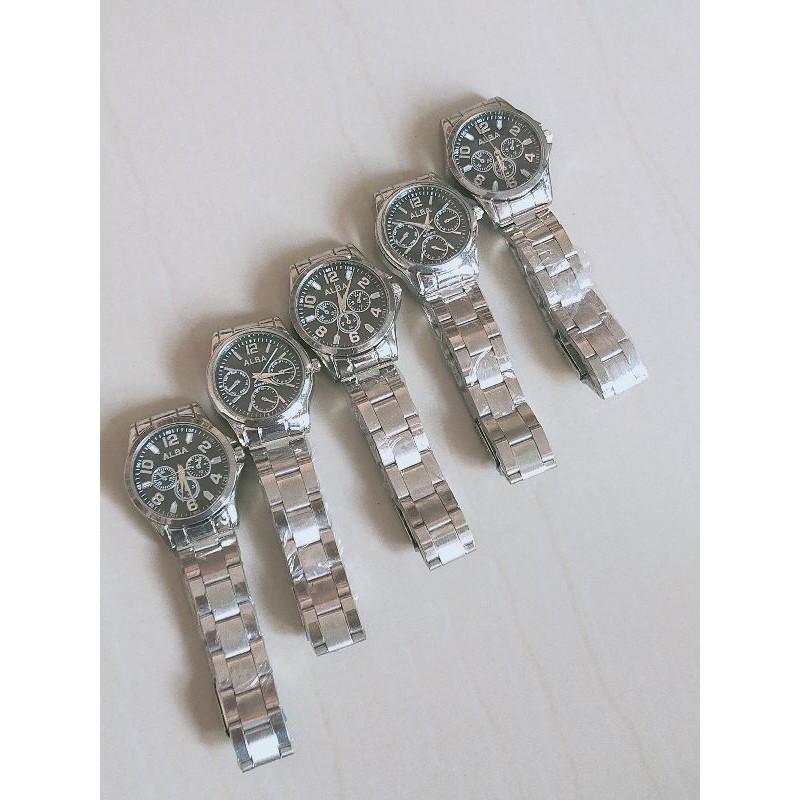 jam tanggan rantai cewek ukuran kecil