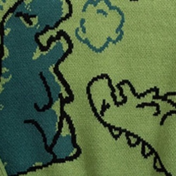 Dino vest jisoo BP knitwear